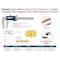 H & H Industrial Products Dasqua 0-300mm/0-12" Jaw Length 90mm Heavy Duty Digital Caliper 2220-8113 - alternate 4